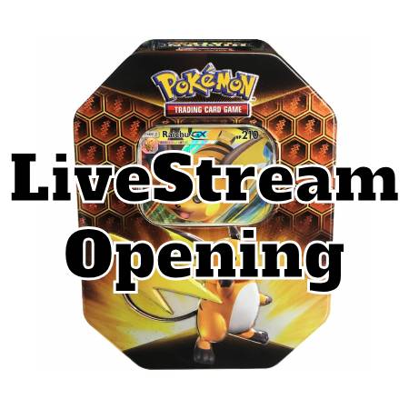 Hidden Fates Raichu GX Tin