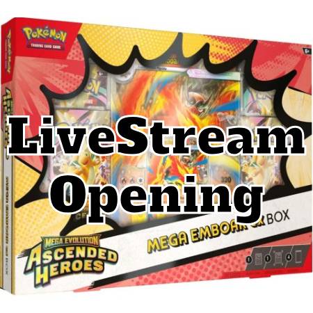Ascended Heroes EX Box: Mega Emboar