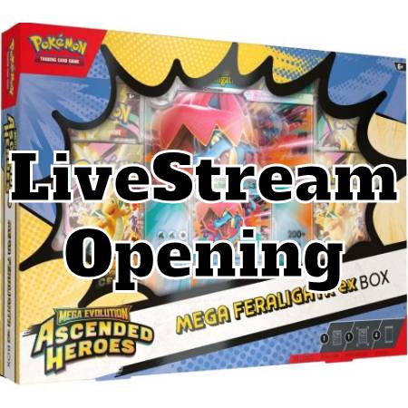 Ascended Heroes EX Box: Mega Feraligatr