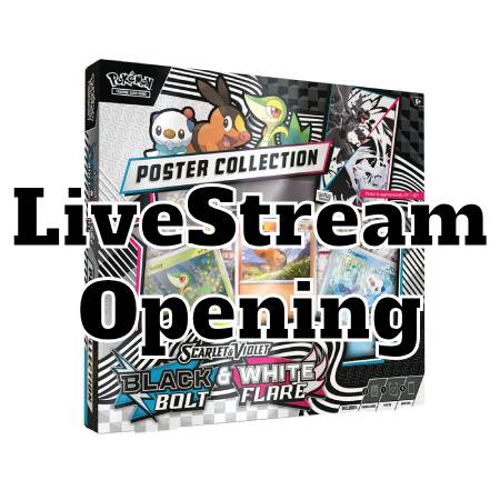 Black Bolt & White Flare Poster Collection