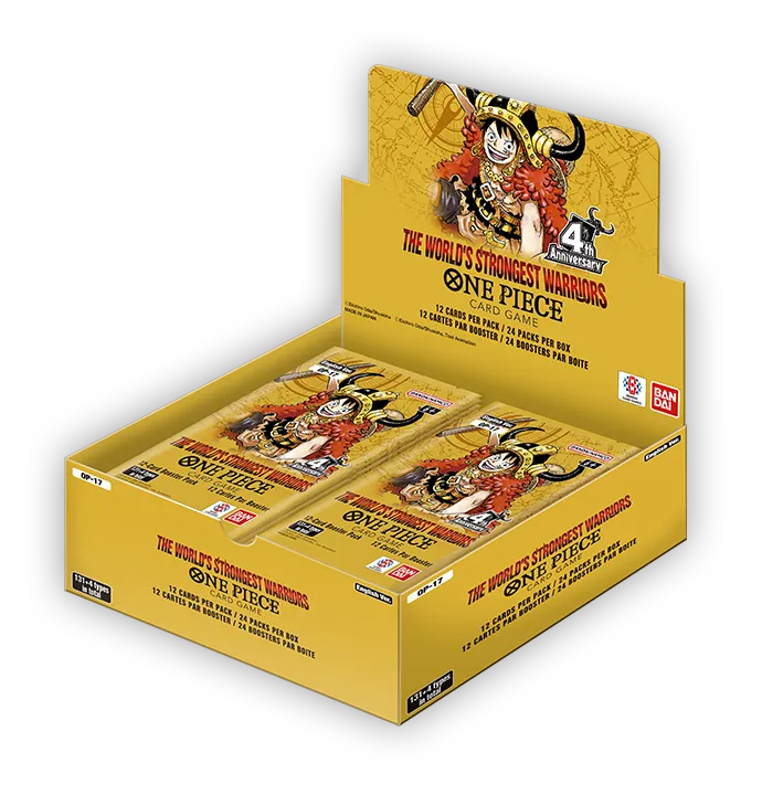 OP17 - THE WORLD’S STRONGEST WARRIORS - BoosterBox